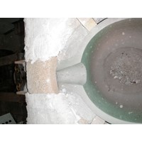 Alu melting furnace tiltable, 300 kg, gas-heated, MORGAN THERMIC